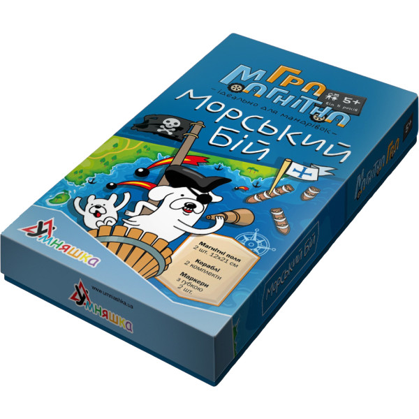 Фото - Настольная игра (5-7 лет) Умняшка Морской бой (1401)