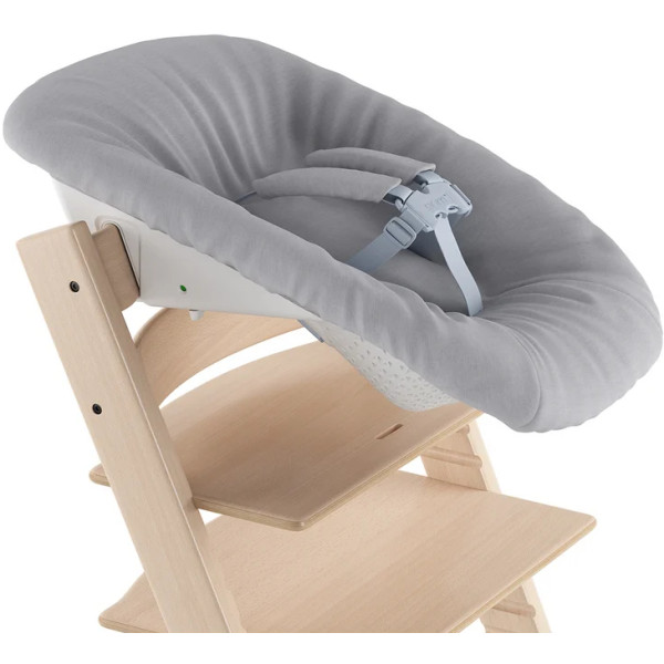 Фото - Стульчик для кормления классический Stokke кресло Tripp Trapp Newborn Grey
