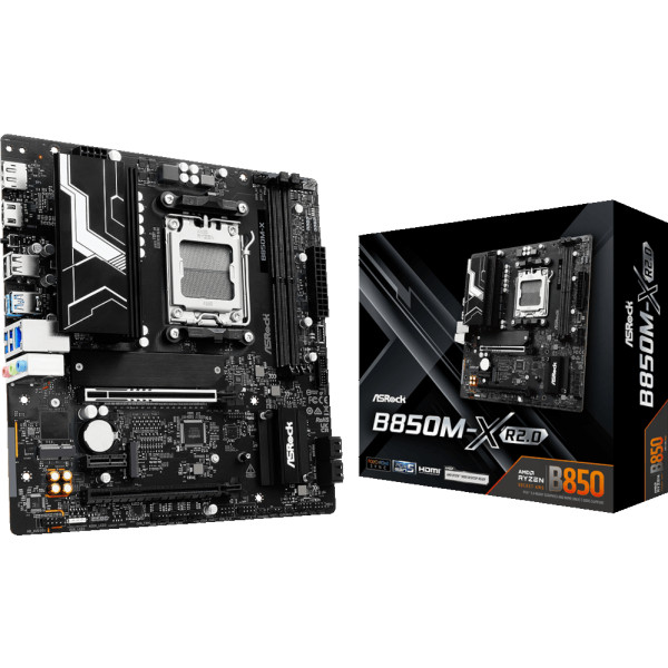 Фото - Материнська плата ASRock sAM5 AMD B850 (B850M-X R2.0)