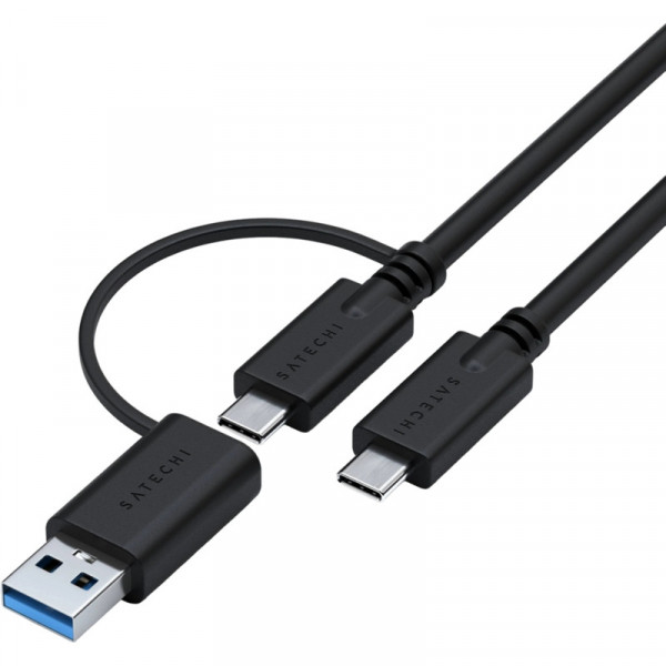 Фото - Хаб USB Satechi Triple 4K Display Docking Station Space Gray (ST-D4KTM-EU)