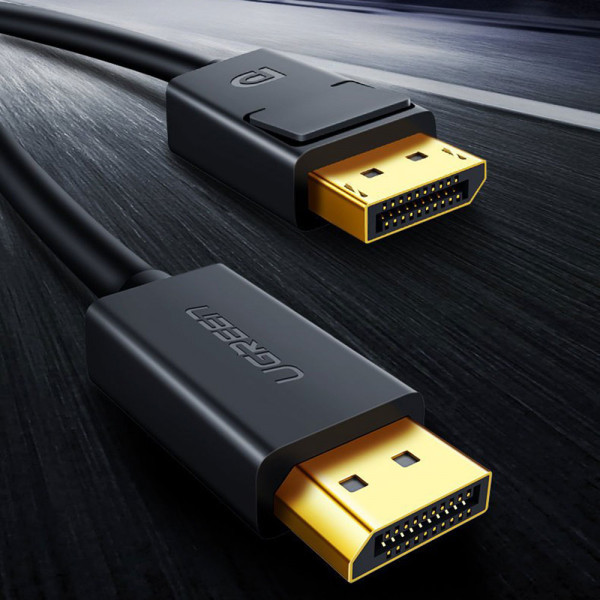 Фото - Кабель UGREEN DP Male to Male Cable 5m DP102 Black (10213)