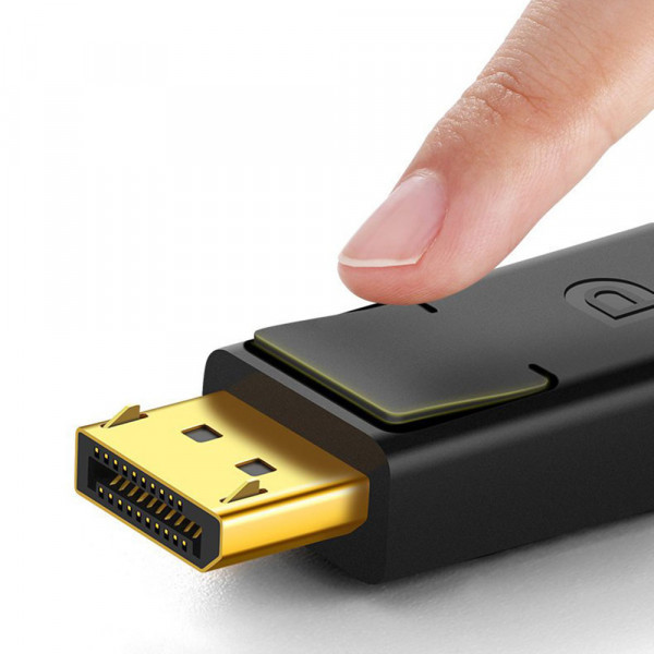 Фото - Кабель UGREEN DP Male to Male Cable 5m DP102 Black (10213)