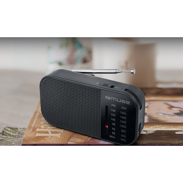 Фото - Радіоприймач Muse M-025 R Black