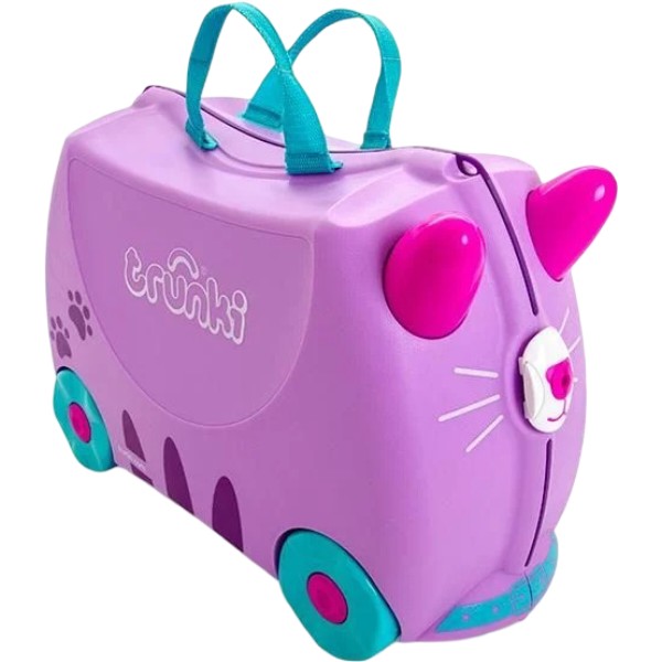 Фото - Валіза дитяча Trunki Cassie Candy Cat (0322-GB01-UKV)