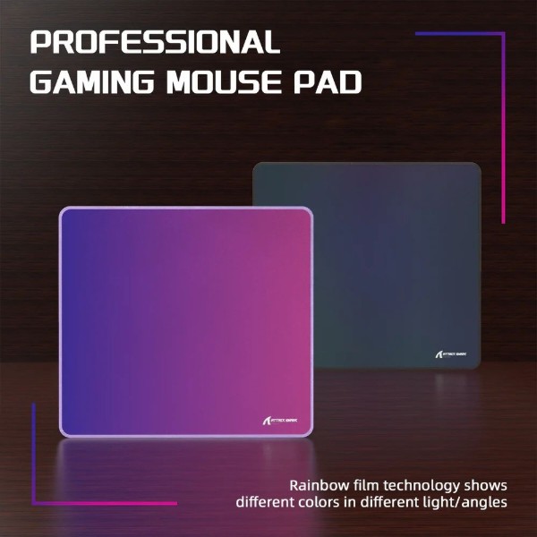 Фото - Коврик для мыши игровой Attack Shark CM03 eSport 450x400x4мм Violet-Blue gradient (CM03VBG_AS)