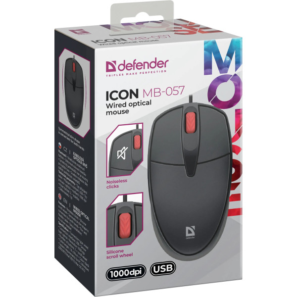 Фото - Миша дротова Defender Icon MB-057 (52057)