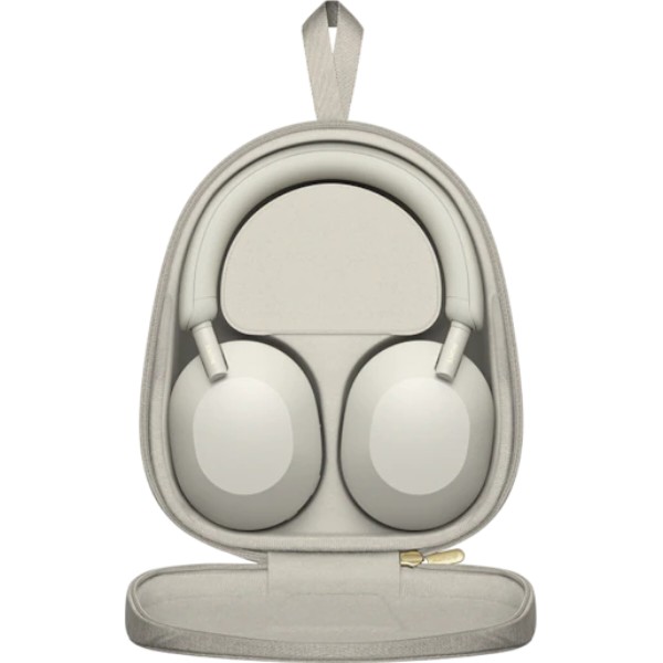 Фото - Наушники полноразмерные беспроводные Sony WH-1000XM5 Silver (WH1000XM5S.CE7)