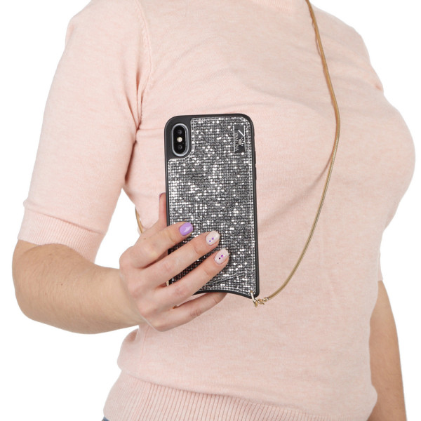 Фото - Чохол для смартфону BeCover Glitter Wallet for Apple iPhone Xs Max Silver (703624)