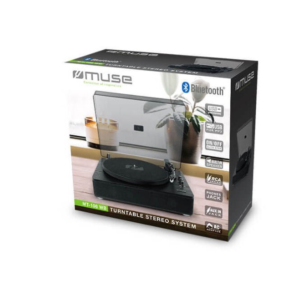 Фото - Виниловый проигрыватель Muse MT-106 WB