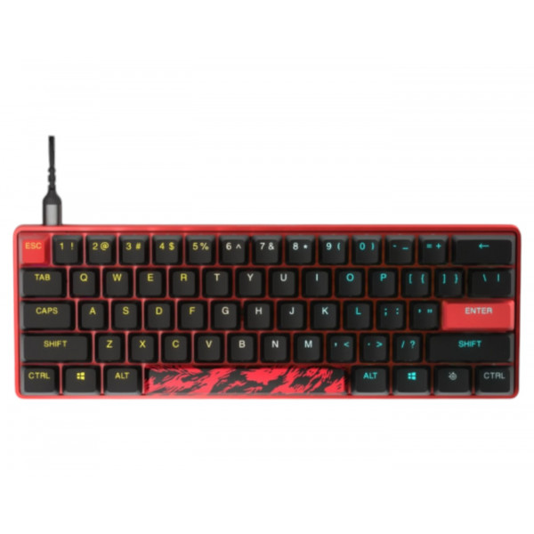 Фото - Клавиатура проводная игровая SteelSeries Apex 9 TKL UA OptiPoint Mini Faze Clan (64853)