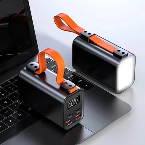 Фото - Батарея мобильная ATRIA Powerbank USB-C 100W 60000mAh (WPD-101)