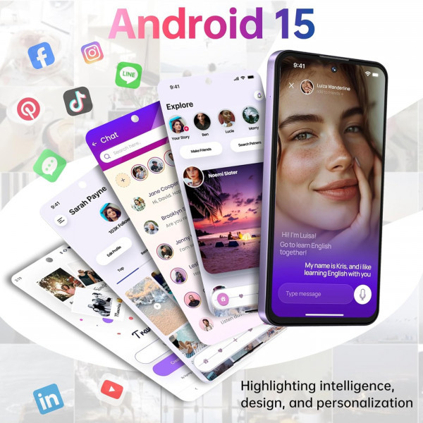 Фото - Смартфон OUKITEL C69 8/512GB Purple