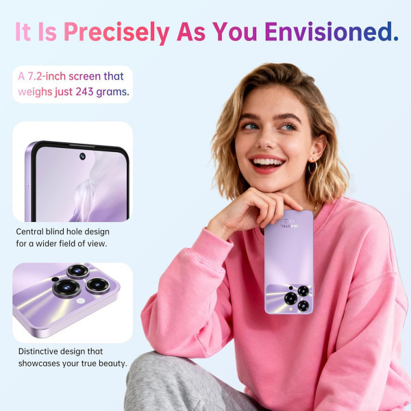Фото - Смартфон OUKITEL C69 8/512GB Purple
