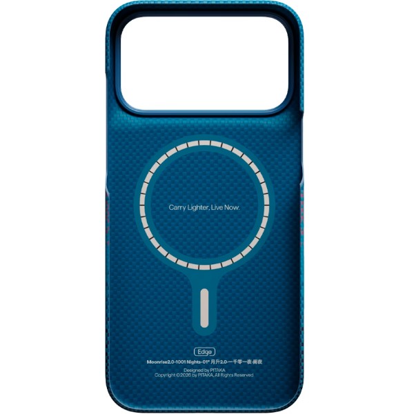 Фото - Чехол для смартфона Pitaka Edge Ultra-Slim Case Nights-Midnight-01 for iPhone 18 Pro Max/17 Pro Max (KI1803PM)