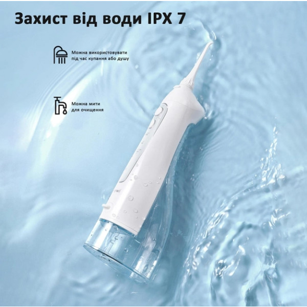 Фото - Зубна щітка електрична Fairywill D7 + іригатор F5020E White