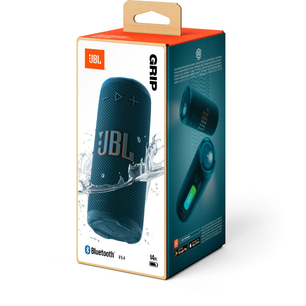 Фото - Портативна акустика JBL Grip Blue (JBLGRIPBLU)
