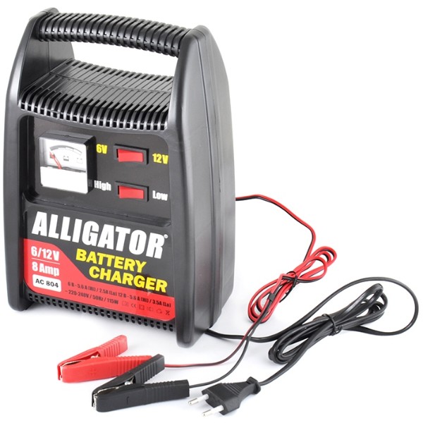 Фото - Пускозарядний пристрій ALLIGATOR 8А 6-12V (AC804)