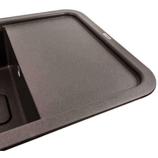 Фото - Мийка кухонна VALESO 7850 CUBE матова Темна скеля