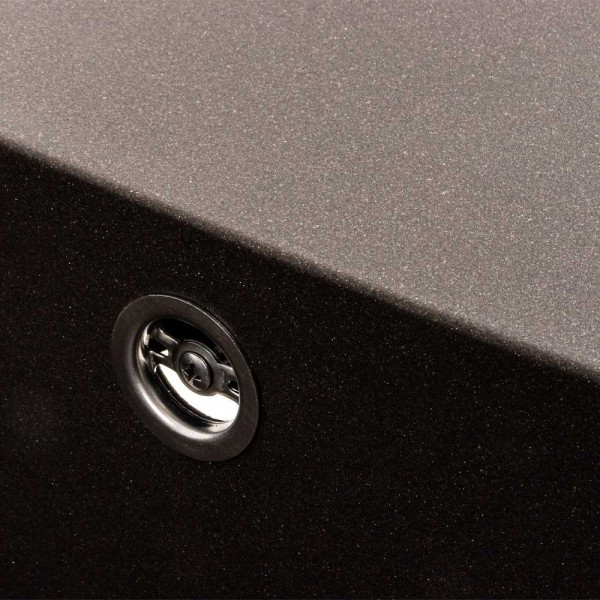 Фото - Мийка кухонна VALESO 7850 CUBE матова Темна скеля