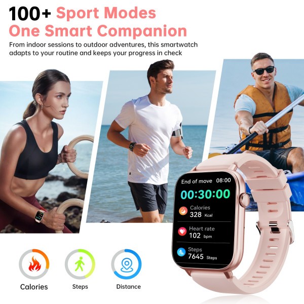 Фото - Смарт-часы OUKITEL V3 Pink