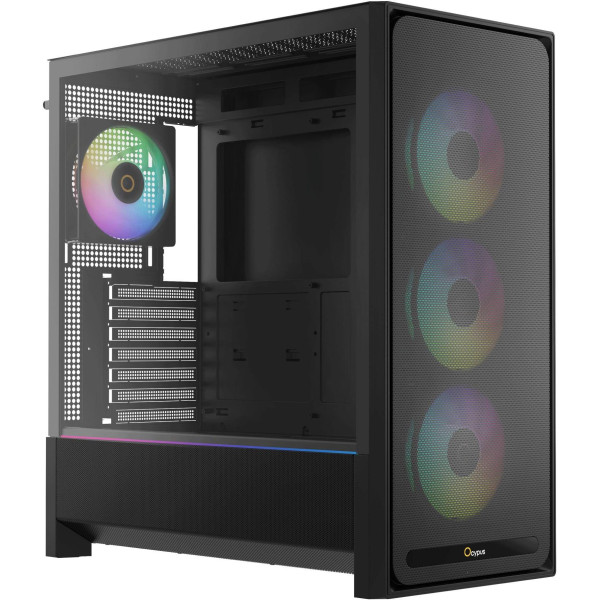 Фото - Корпус OCYPUS ATX W/O PSU DELTA C70 BK ARGB (DELTA-C70-BKG400XX-GL)