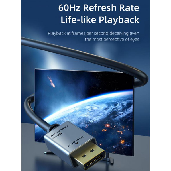 Фото - Кабель Cabletime DisplayPort - DisplayPort (M/M) 1.8m (CD20K)