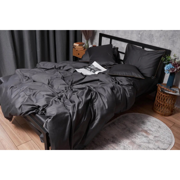 Фото - Комплект постільної білизни Moon&Star Satin Premium Gold Corner 200х220 (MS-820003898)