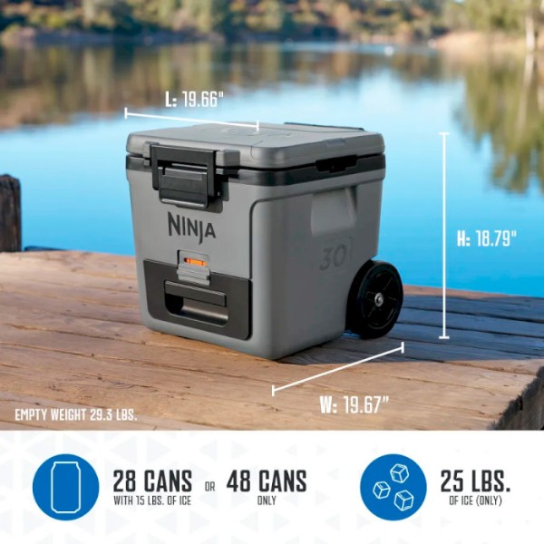 Фото - Термобокс Ninja FrostVault 28L Hard Coole (FB230EUGY)