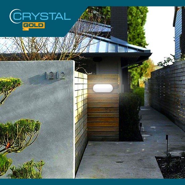 Фото - Светодиодный светильник Crystal Gold 10W IP 54 OPAL (DNL-028)