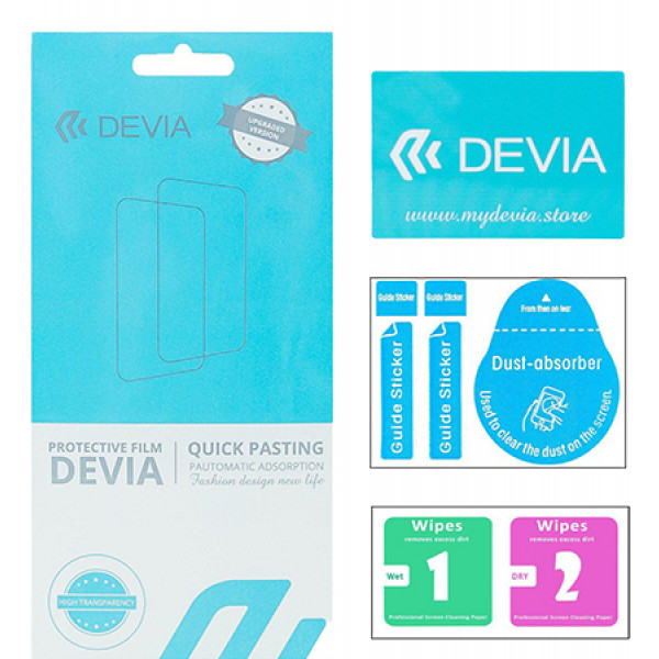Фото - Захисна плівка для смартфону DEVIA Infinix HOT 12i (DV-INF-HOT12i)