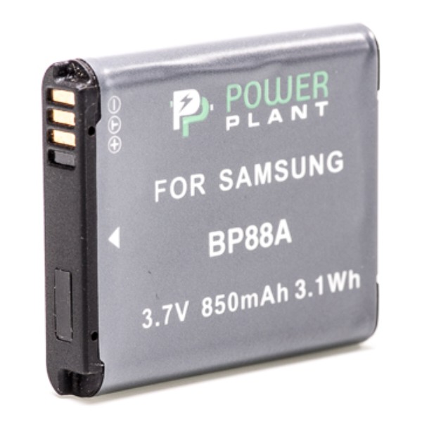 Фото - Акумулятор для фотокамери PowerPlant Samsung BP-88A 850mAh (DV00DV1344)