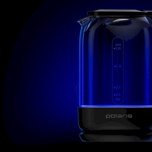Фото - Електричний чайник Polaris PWK 17107CGLD WIFI IQ Home Black