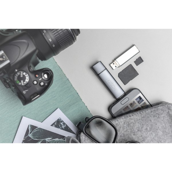 Фото - Кардридер Digitus USB-C/USB 3.0 SD/MicroSD (DA-70886)