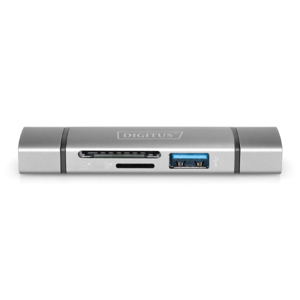 Фото - Кардридер Digitus USB-C/USB 3.0 SD/MicroSD (DA-70886)