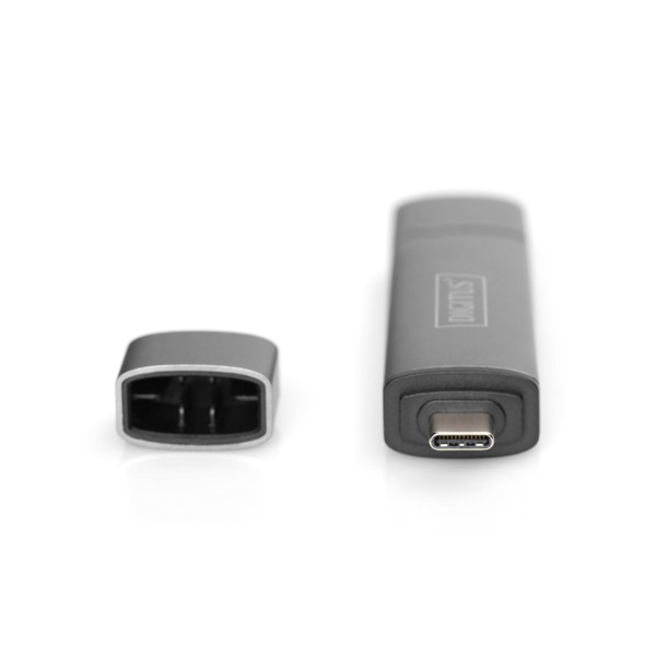 Фото - Кардридер Digitus USB-C/USB 3.0 SD/MicroSD (DA-70886)