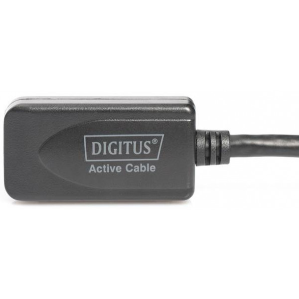 Фото - Кабель USB type A - USB type A Digitus USB 3.0 Active Cable 5m Black (DA-73104)