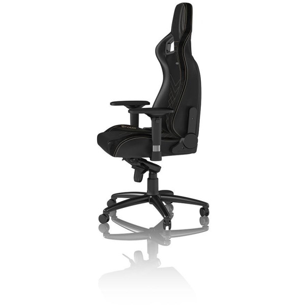 Фото - Крісло для геймерів Noblechairs EPIC Black/Gold (NBL-PU-GOL-002)