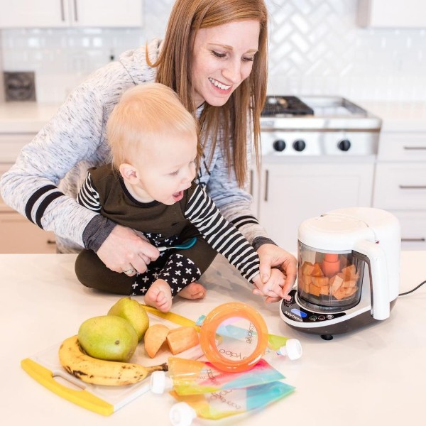 Фото - Блендер-пароварка для дітей Baby Brezza One Step Deluxe (BRZ00141)