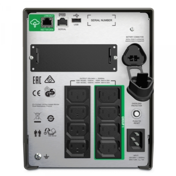 Фото - Джерело безперебійного живлення APC SMT1000IC