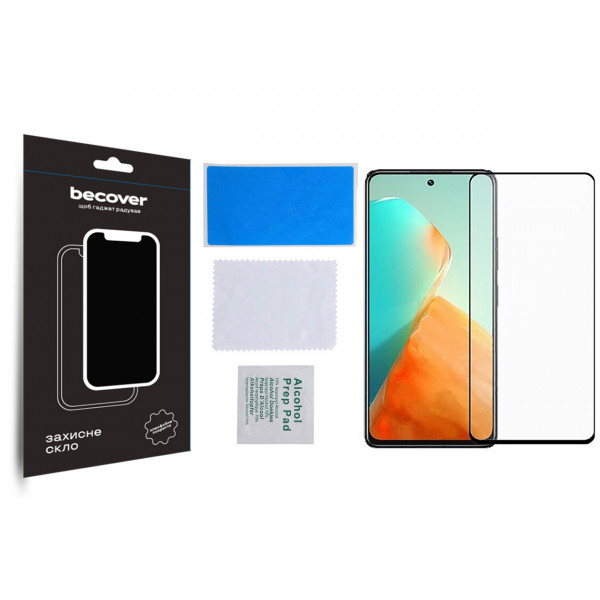 Фото - Захисне скло для смартфону BeCover Infinix Note 30 Pro NFC (X678B) Black (709724)