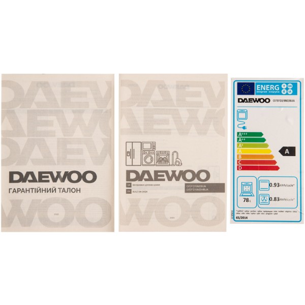 Фото - Духова шафа Daewoo O7EFD19M2BUA