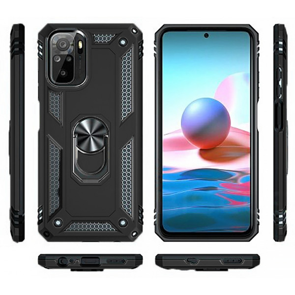 Фото - Чехол для смартфона BeCover Military for Xiaomi Redmi Note 10 Pro Black (706063)