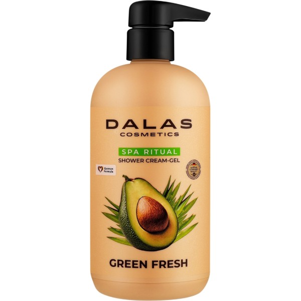Фото - Крем-гель для душа DALAS Green Fresh, 550 мл