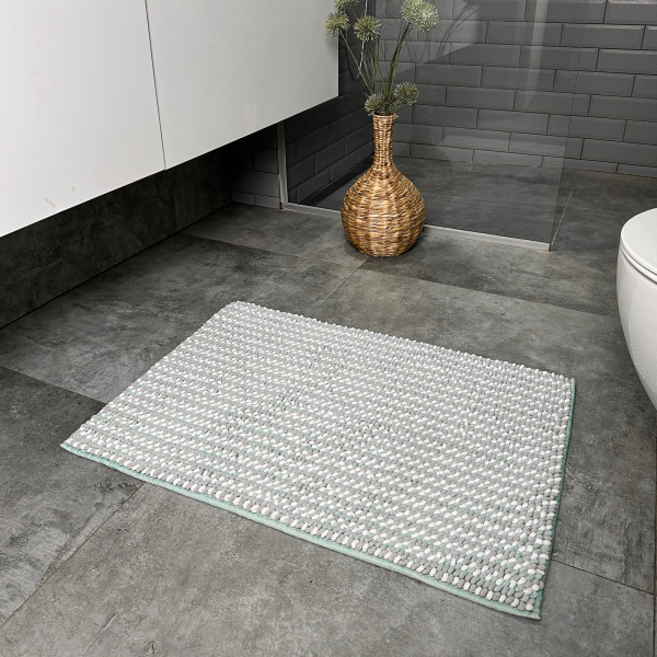 Фото - Килимок для ванної кімнати DarianA Мелоді 55х80 см Морський (1000007537)