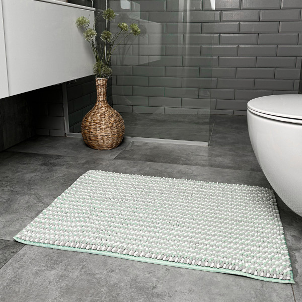 Фото - Килимок для ванної кімнати DarianA Мелоді 55х80 см Морський (1000007537)