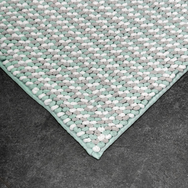 Фото - Килимок для ванної кімнати DarianA Мелоді 55х80 см Морський (1000007537)