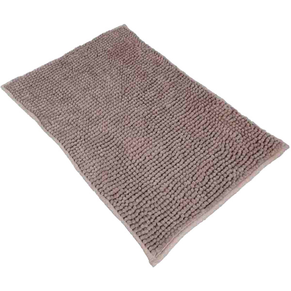 Фото - Килимок для ванної кімнати DarianA мікрофібра Minimal 40x60 см Бежевий (1000010337)