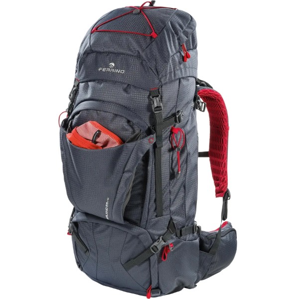 Фото - Туристичний рюкзак Ferrino Overland 65+10L Dark Grey (75671HCC)