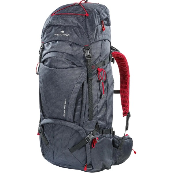 Фото - Туристичний рюкзак Ferrino Overland 65+10L Dark Grey (75671HCC)