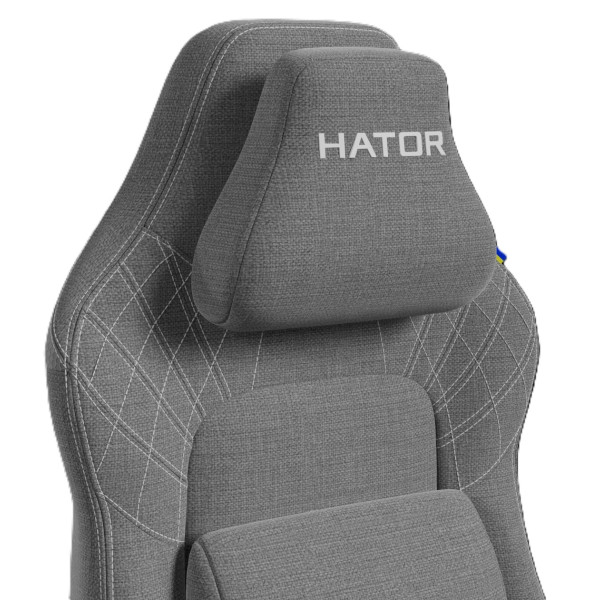 Фото - Крісло для геймерів Hator Darkside 3L PRO Fabric (HTC3216L) Grey
